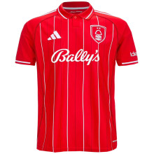 2025/26 Nottingham Forest Home Red Fans Soccer Jersey 有胸前广告