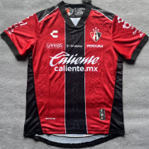 2025/26 Atlas Home Red Black Fans Soccer Jersey 阿特拉斯