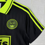 2025/26 AD x oasis Black Retro Style Fans Soccer Jersey