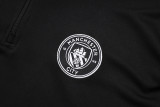 2025/26 Man City Black Sweater Tracksuit