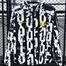 2025/26 BA Black White Windbreaker