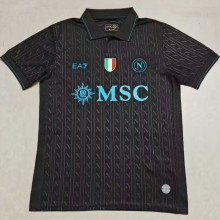 2025/26 Napoli Third Black Fans Soccer Jersey
