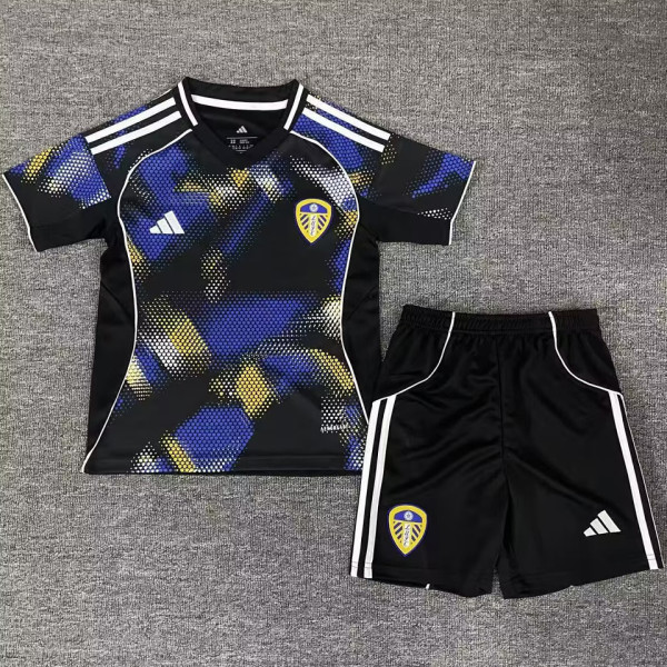2025/26 Leeds United Third  Kids Soccer Jersey
