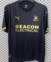 2025/26 Plymouth Argyle Away Black Fans Soccer Jersey