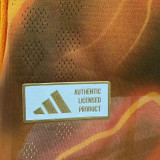 2025/26 Roma Away Orange Player Version Soccer Jersey