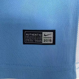 2015/16 Man City Home Blue Retro Soccer Jersey