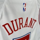 Rockets DURANT #7 White City Edition NBA Jersey
