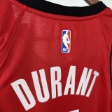 Rockets DURANT #7 Red NBA Jersey