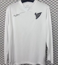 2025/26 Hibernian White Long Sleeve Soccer Jersey