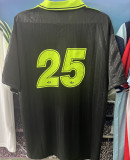 2025/26 AD x oasis #25 Black Retro Style Fans Soccer Jersey (Have No.25 带号码）