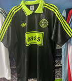 2025/26 AD x oasis #25 Black Retro Style Fans Soccer Jersey (Have No.25 带号码）