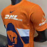 2025/26 Pumas UNAM Orange Player Version Soccer Jersey