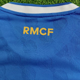 2025/26 RM Third Blue Player Version Kids Soccer Jersey 球员版童装