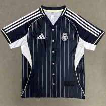 2025/26 RM Black Baseball T-Shirt