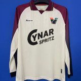 2025/26 Venezia FC Away White Long Sleeve Soccer Jersey 带胸前广告 CYNAR SPRITZ