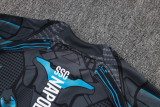 2025/26 Napoli Dark Graye Kids Sweater Tracksuit
