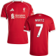 WIRTZ #7 LFC 1:1 Home Red Fans Jersey 2025/26 (League Font 联赛字体 ) ★★