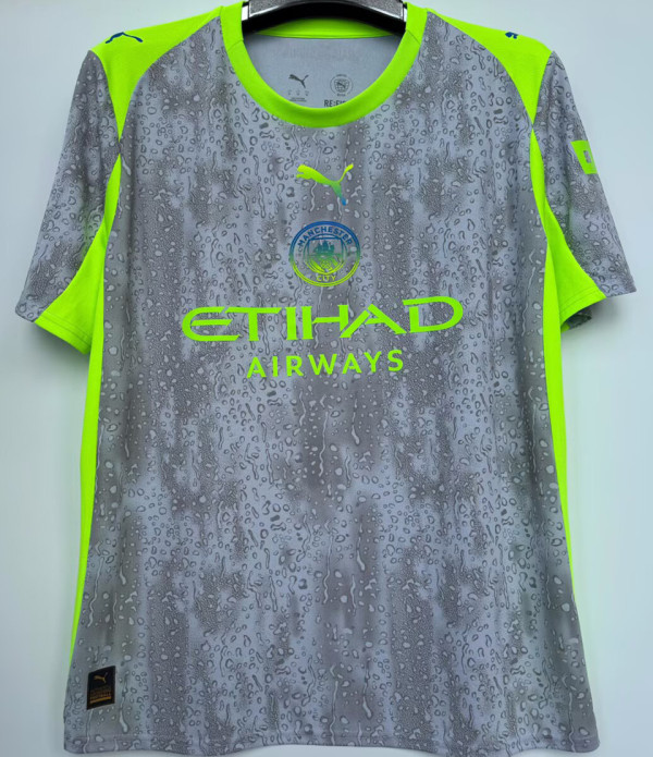 2025/26 Man City 1:1 Quality Third Fans Soccer Jersey