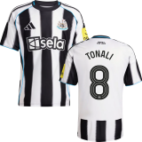 2025/26 Newcastle Home Player Version Soccer Jersey