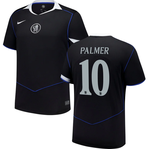 PALMER #10 CFC 1:1 Quality Third Black Fans Soccer Jersey 2025/26  (UCL Font 欧冠字体 ) ★★