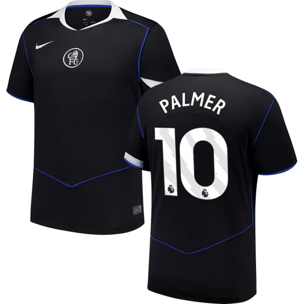 PALMER #10 CFC 1:1 Quality Third Black Fans Soccer Jersey 2025/26 (League Font 联赛字体 ) ★★