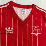 1982/1983 Aberdeen Home Red Retro Soccer Jersey