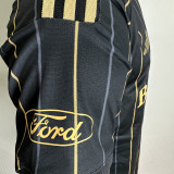 2025/26 Los Angeles Home Black Player Version Soccer Jersey 队微上带星