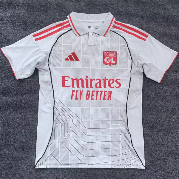 2025/26 Lyon Third Fans Soccer Jersey