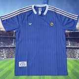 2025/26 RM Retro Style Blue Fans Soccer Jersey