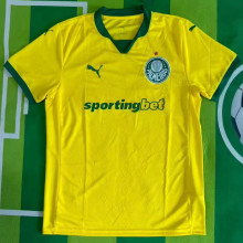 2025/26 Palmeiras Third Yellow Fans Soccer Jersey