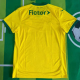 2025/26 Palmeiras Third Yellow Fans Soccer Jersey