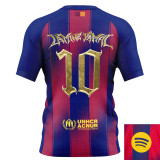 LAMINE YAMAL #10 BA 1:1 Quality Home Kopa Trophy Fans Soccer Jersey 2025/26 带号下广告 ★★