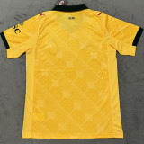 GIMENEZ #7 AC Milan Third Yellow Fans Soccer Jersey 2025/26 ★★