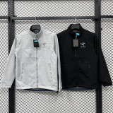 2026/27 ARC-TERYX Black Outdoor Jacket #立领RK906  ，不带帽