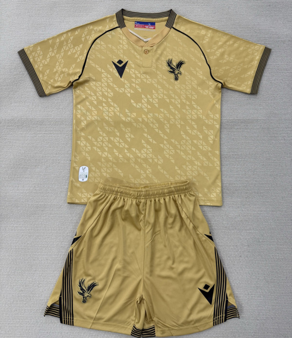 2025/26 Crystal Palace Away Kids Soccer Jersey
