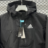 2026/27 AD Black Outdoor Windbreaker  Y001