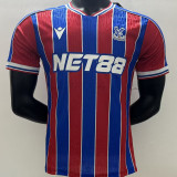 2025/26 Crystal Palace Home Player Version Soccer Jersey