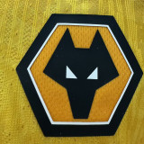 2025/26 Wolves Home Yellow Player Version Soccer Jersey