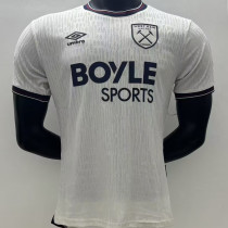 2025/26 West Ham Away Player Version Soccer Jersey