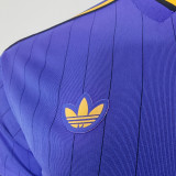 2025/26 M Utd Purple Retro Style Player Version Soccer Jersey