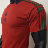2025/26 BFC Red Retro Style Player Version Soccer Jersey 	 枣红