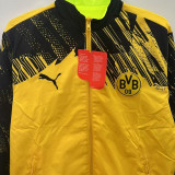 2026 BVB Yellow And Green Reversible Windbreaker 双面