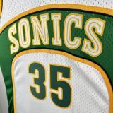 2007/08 Sonics DURANT #35 White NBA Jersey