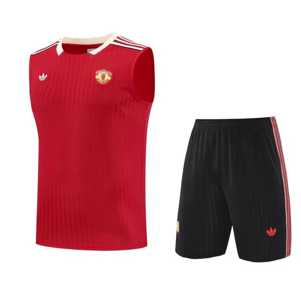 2025/26 M Utd Red Vest Training Jersey(A Set)