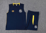 2025/26 Santos Dark Blue Vest Training Jersey(A Set)