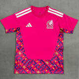 2026/27 Mexico Goalkeeper Red Fans Soccer Jersey