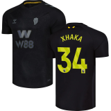2025/26 Sunderland Third Black Fans Soccer Jersey