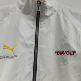 2025/26 AC White Windbreaker
