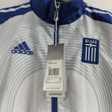 2006/07 Greece White Retro Windbreaker