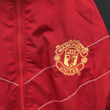 2006/07 M Utd Red Retro Windbreaker